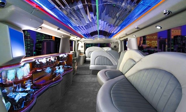 Hummer Limo interior